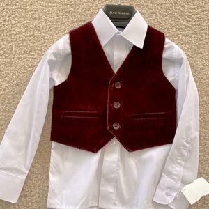 Dress shirt with vest